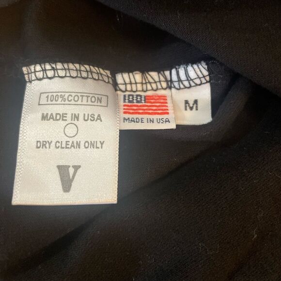 Legends Never Die Big V and Butterfly Black Tee Shirt Mens Size Medium - Picture 5 of 7